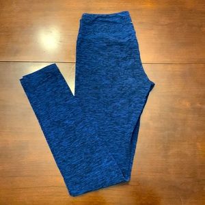 Beyond Yoga Blue Space Dye Leggings